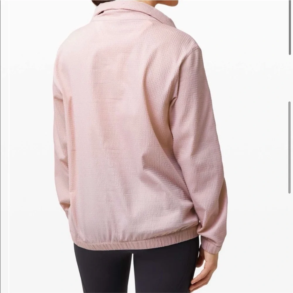 Lululemon‎ Pack Light Pullover Porcelain Pink Size 6